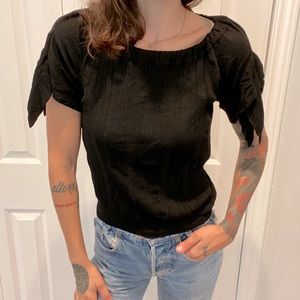 Designer Nina Ricci Top multi-way of wearing Small